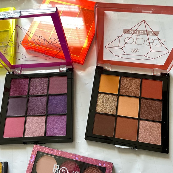 💜Eyeshadow bundle 9 color x 10 palette lot Gorgeous Revolution Neon 24K Ruby - Picture 11 of 13